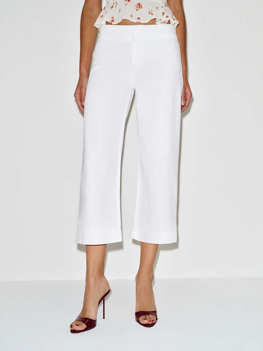 Kat Low Rise Straight Cropped Jeans | Reformation (Global)