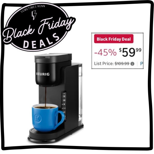 Personal keurig coffee machine is perfect for your desk at work or office 

#LTKCyberWeek