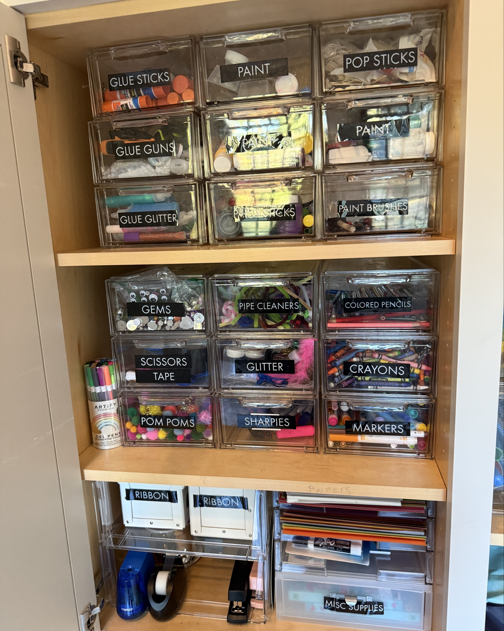CRAFT ROOM organization which make it easy for your kiddos to do arts & crafts, and enable them to put everything back in its perfectly organized location  

#LTKHome #LTKKids #LTKFindsUnder50
