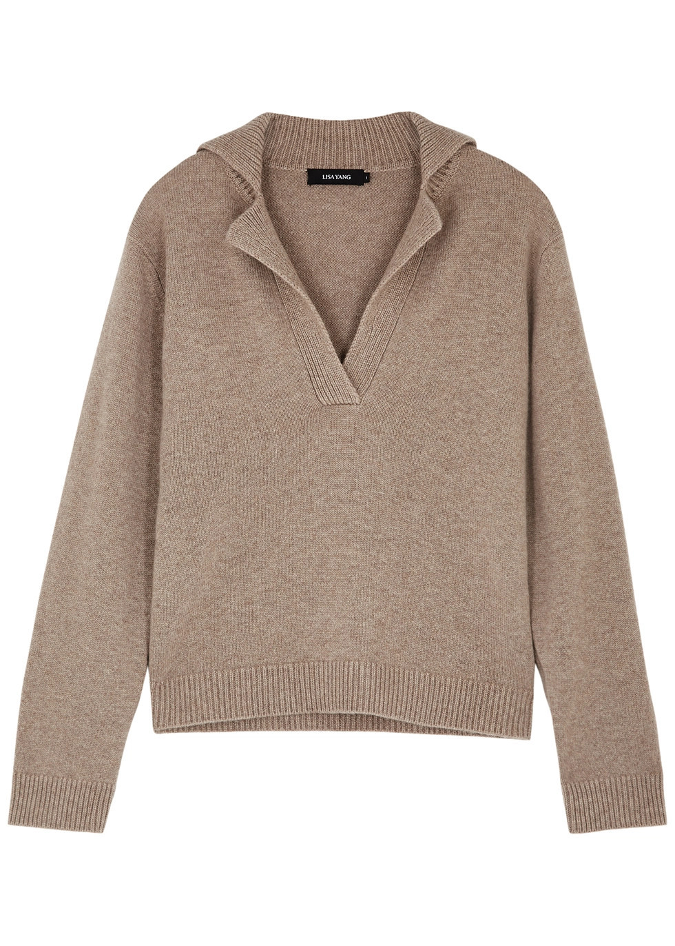 Celeste brown cashmere jumper | Harvey Nichols (Global)