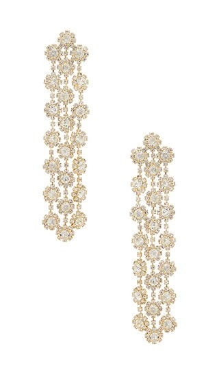 Pearly Gates Earrings in Gold | Revolve Clothing (Global)