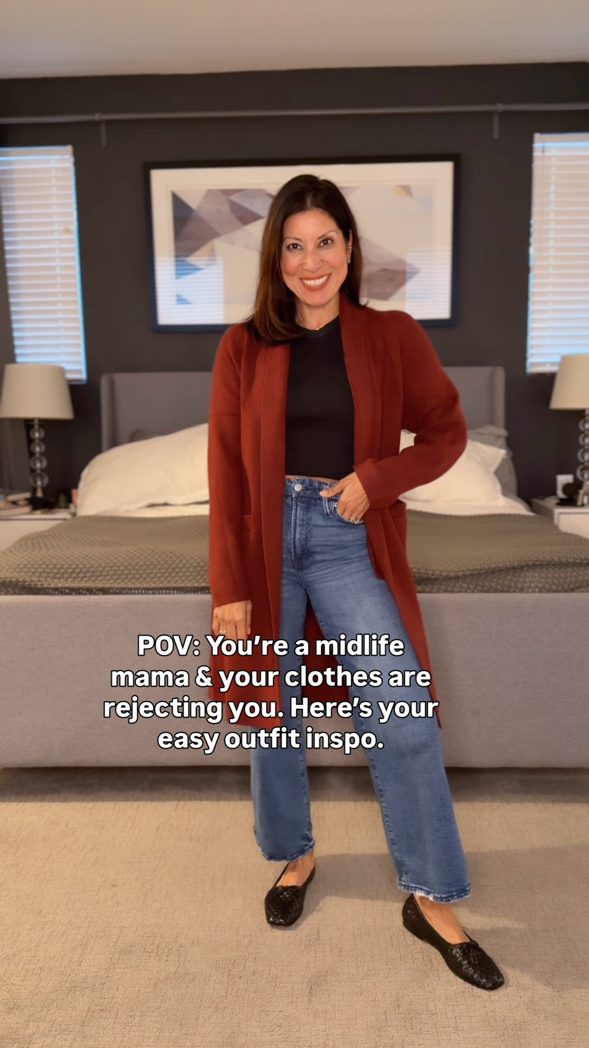 Lately everything I put on feels blah and I change at least 3 times. I came across this outfit on a creator & thought I can replicate that. 

#LTKSeasonal #LTKOver40 #LTKootd