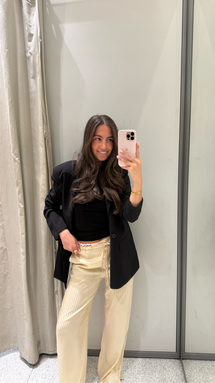 Everyday chic - satin trousers - black blazer - staples - comfy chic 

#LTKstyletip #LTKspring #LTKuk