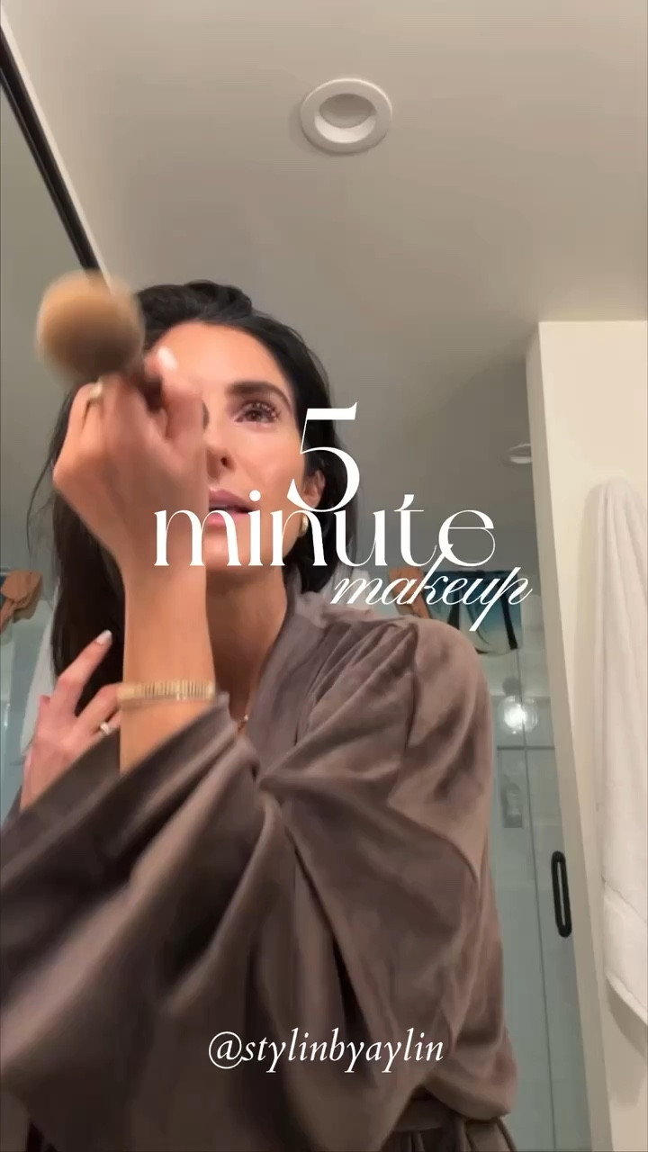 My 5 minute makeup routine #StylinbyAylin #Aylin 

#LTKstyletip #LTKfindsunder50 #LTKbeauty