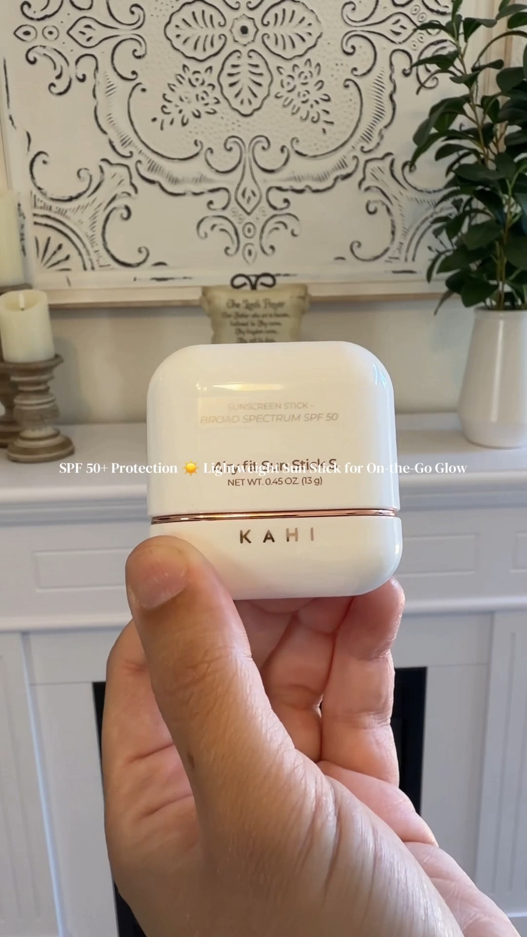 Stay protected anywhere with the KAHI Airy Fit Sun Stick S SPF 50+ ☀️ This ultra-lightweight, non-greasy sunscreen stick offers strong broad-spectrum protection that’s waterproof, sweatproof, and sandproof. Perfect for quick reapplication and daily Korean skincare glow on the go.

#SunscreenStick #SPF50 #KoreanSkincare #SunProtection #SkincareOnTheGo

#LTKselfcare #LTKBeauty #LTKmomlife