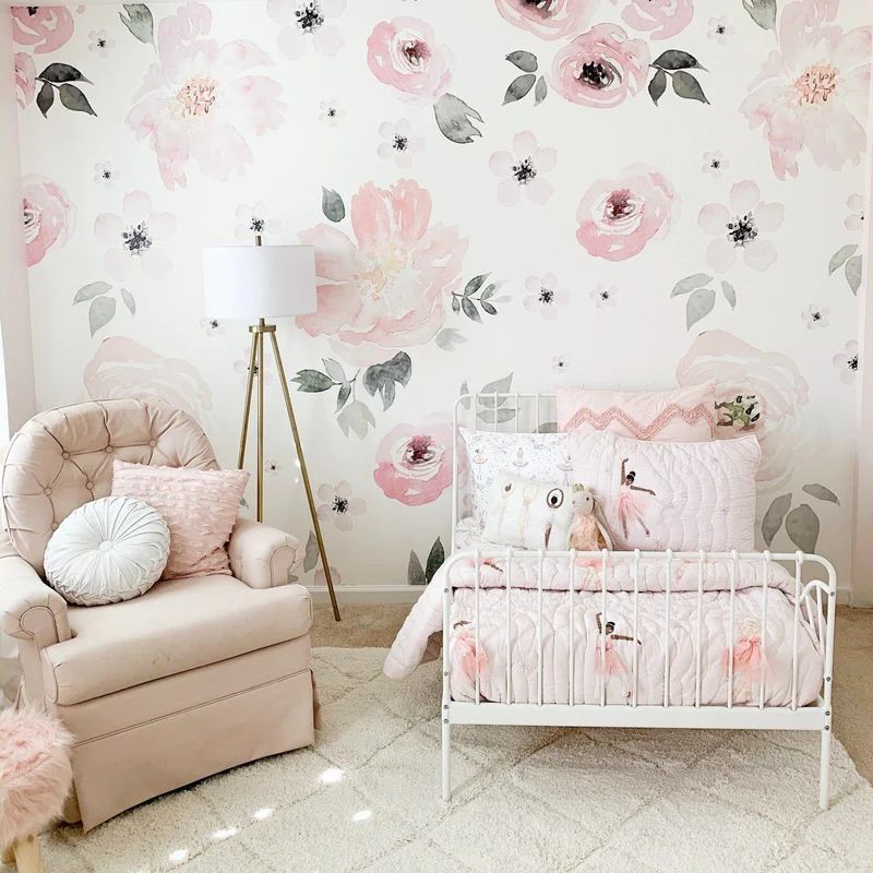 Jolie Wallpaper Mural | Project Nursery