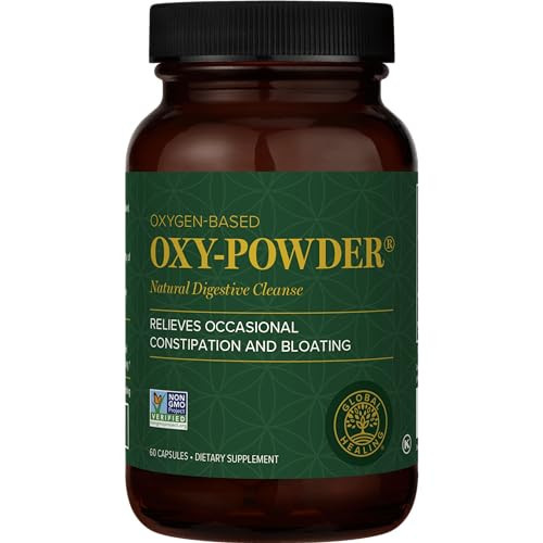 Global Healing Oxy-Powder Colon Cleanse, Constipation Relief for Women & Men, Magnesium Oxide Colon Cleanser & Detox for Weight Loss, Gut Cleanse Detox for Women and Men | Amazon (US)
