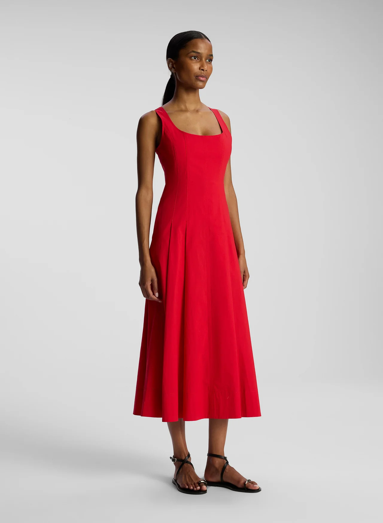 Isabel Cotton Midi Dress | A.L.C