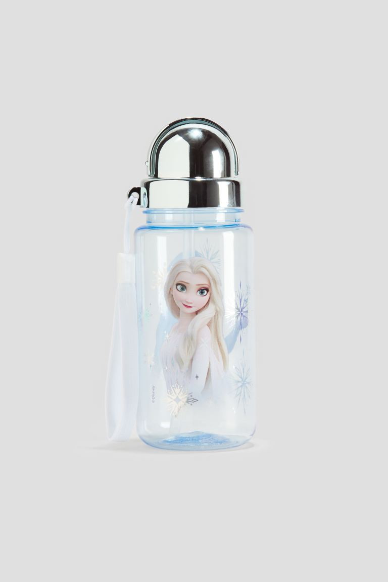 Printed water bottle - Light blue/Frozen - Kids | H&M US | H&M (US + CA)