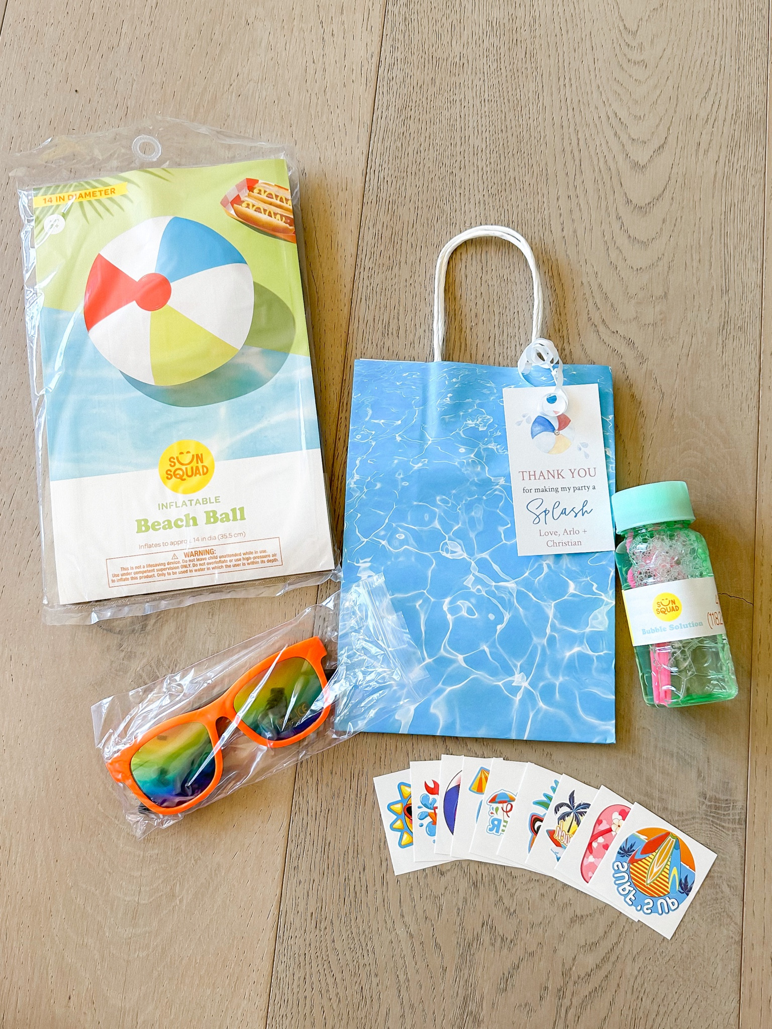 Pool party favor bags! 

#LTKfamily #LTKGiftGuide #LTKkids