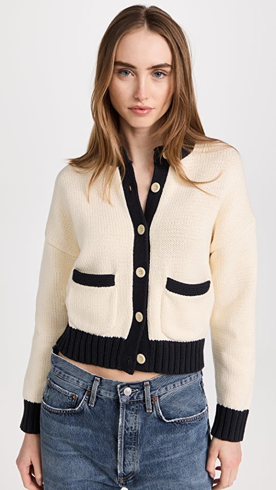 Alex Mill Tipped Cardigan | SHOPBOP | Shopbop