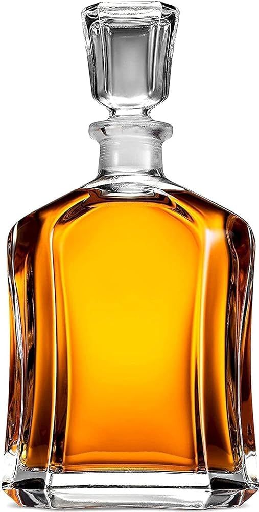 Whiskey Decanter- 23.75 oz for Vodka Bourbon Brandy & other Spirit-Airtight Liquor Dispenser for Min | Amazon (US)