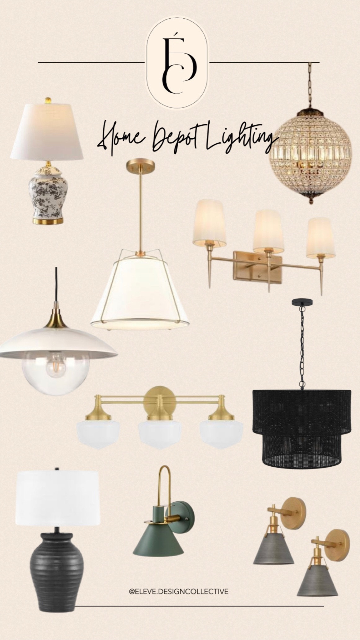 Home Depot lighting on sale now! 

#LTKsalealert #LTKhome #LTKfindsunder100