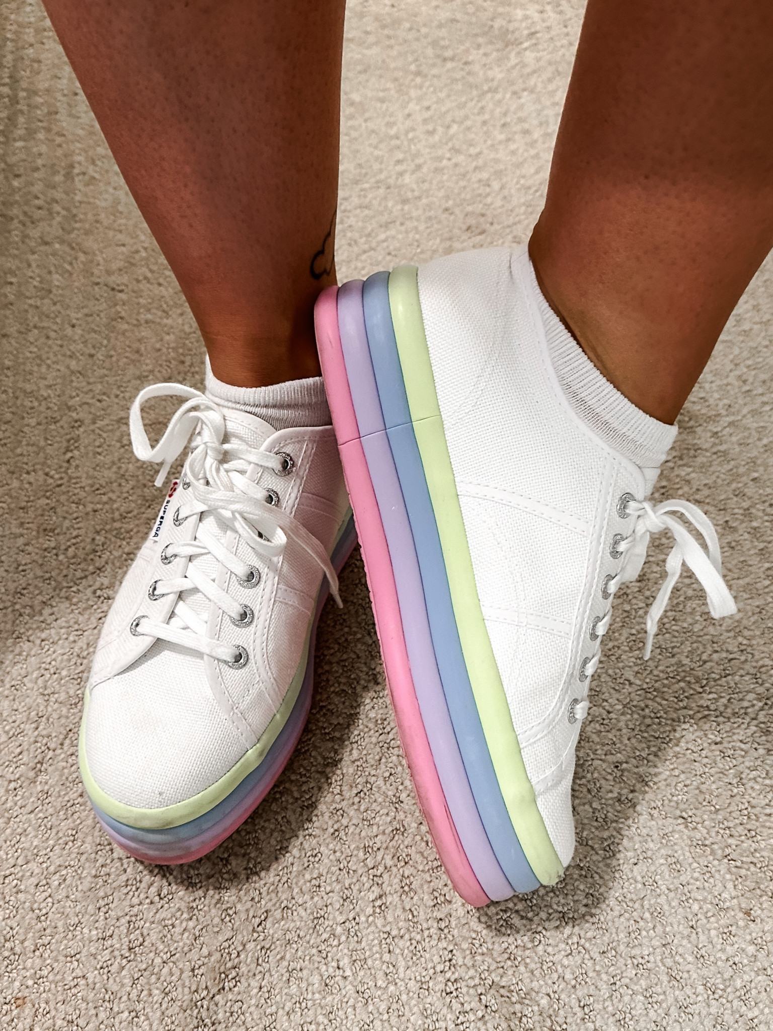 Superga 2024 multicolor platform