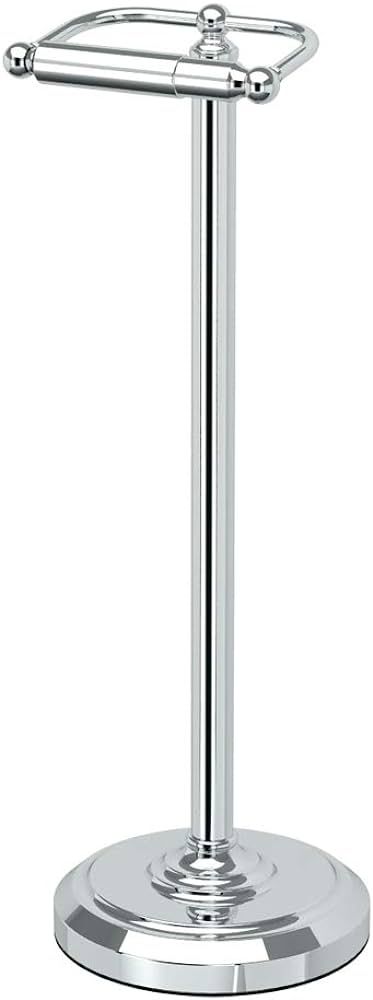 Gatco 1436C Pedestal Toilet Paper Holder, Chrome Large, 22" H | Amazon (US)