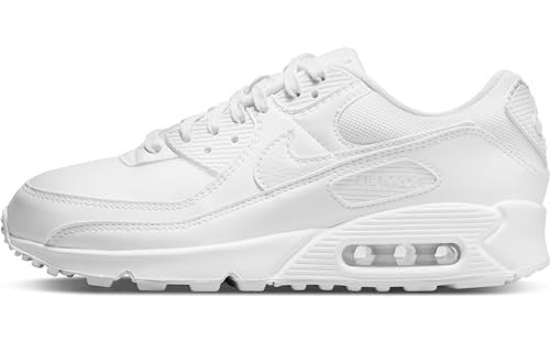 Nike Women's Air Max 90 Shoe, White, 8.5 | Amazon (US)