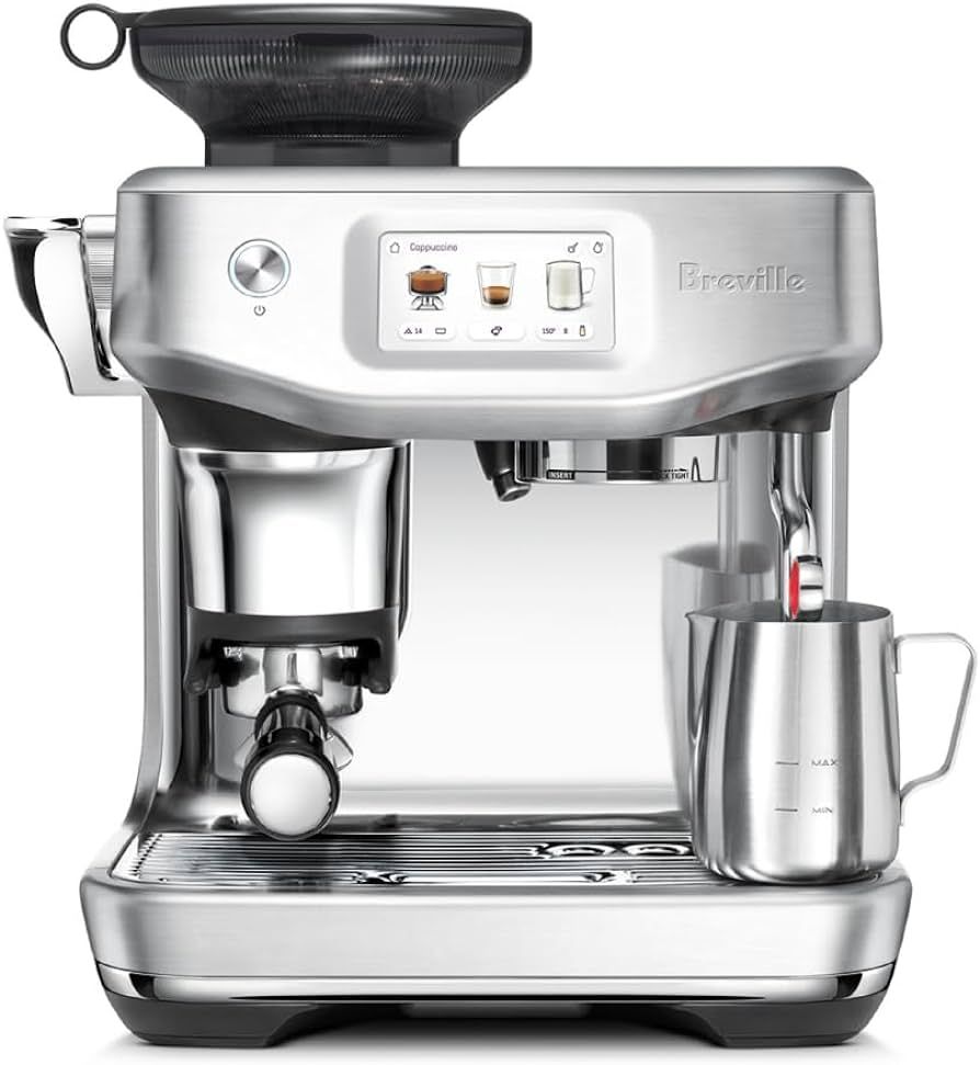 Breville Barista Touch Impress Espresso Machine with Grinder, BES881BSS - Brushed Stainless Steel | Amazon (US)