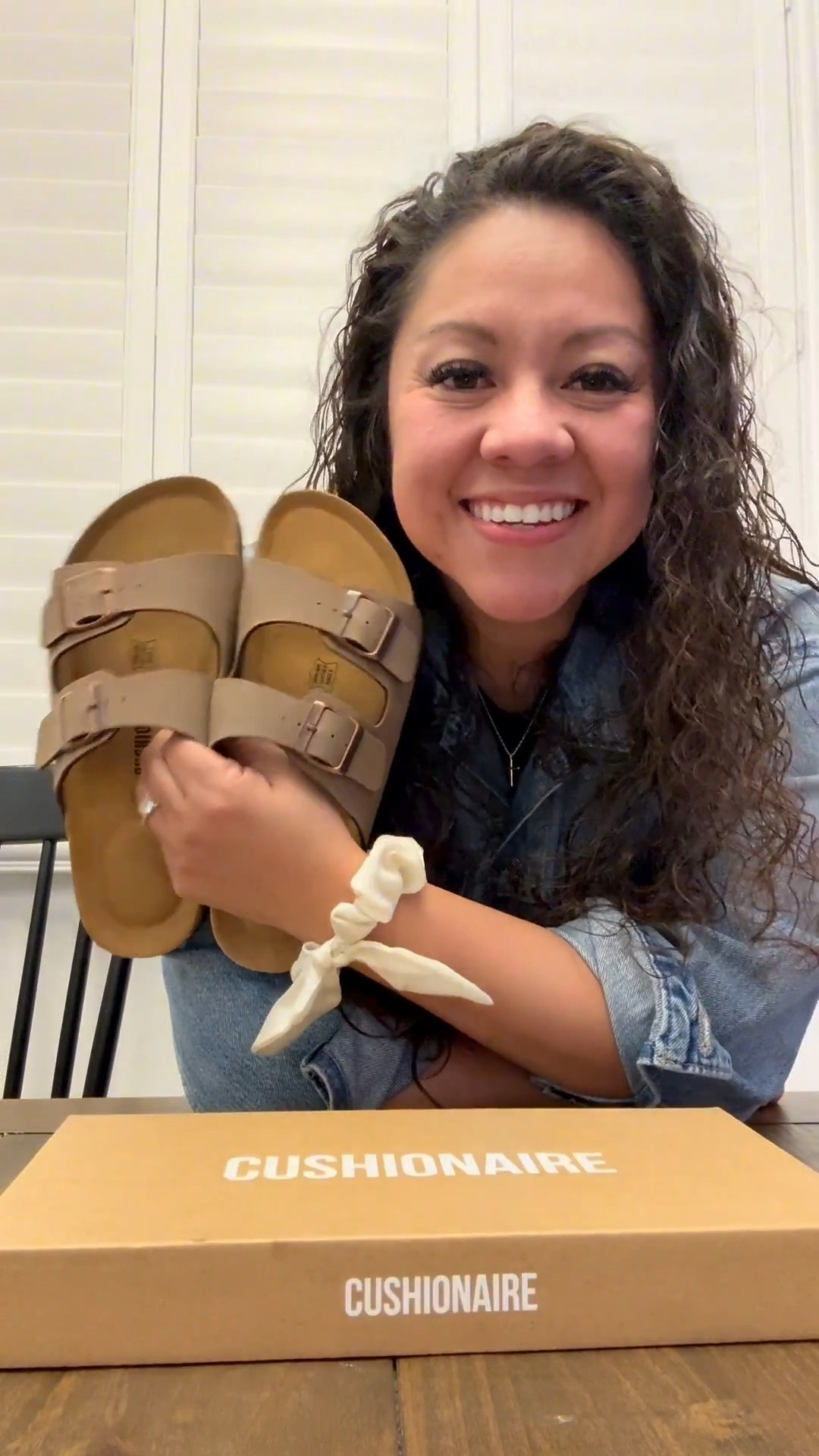 Classic cork sandal style… but under $50 
These Cushionaire Lane sandals are such a good everyday option.

#cushionaire #corksandals #springshoes 

#LTKSpringSale #LTKmomlife