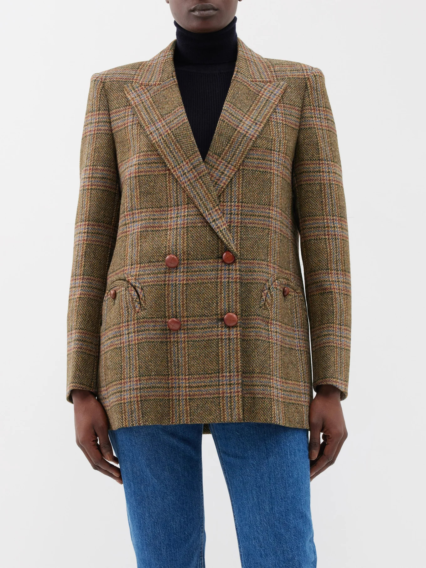 X Cabana Everynight Prince of Wales wool blazer | Blazé Milano | Matches (UK)