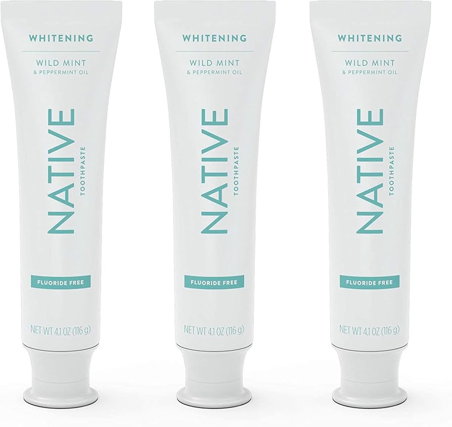 Native Toothpaste Made from Naturally-Derived Cleaners and Simple Ingredients That Safely Whitens Te | Amazon (US)