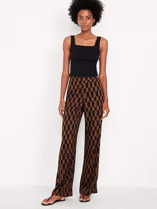 High-Waisted Playa Wide-Leg Pants | Old Navy (US)