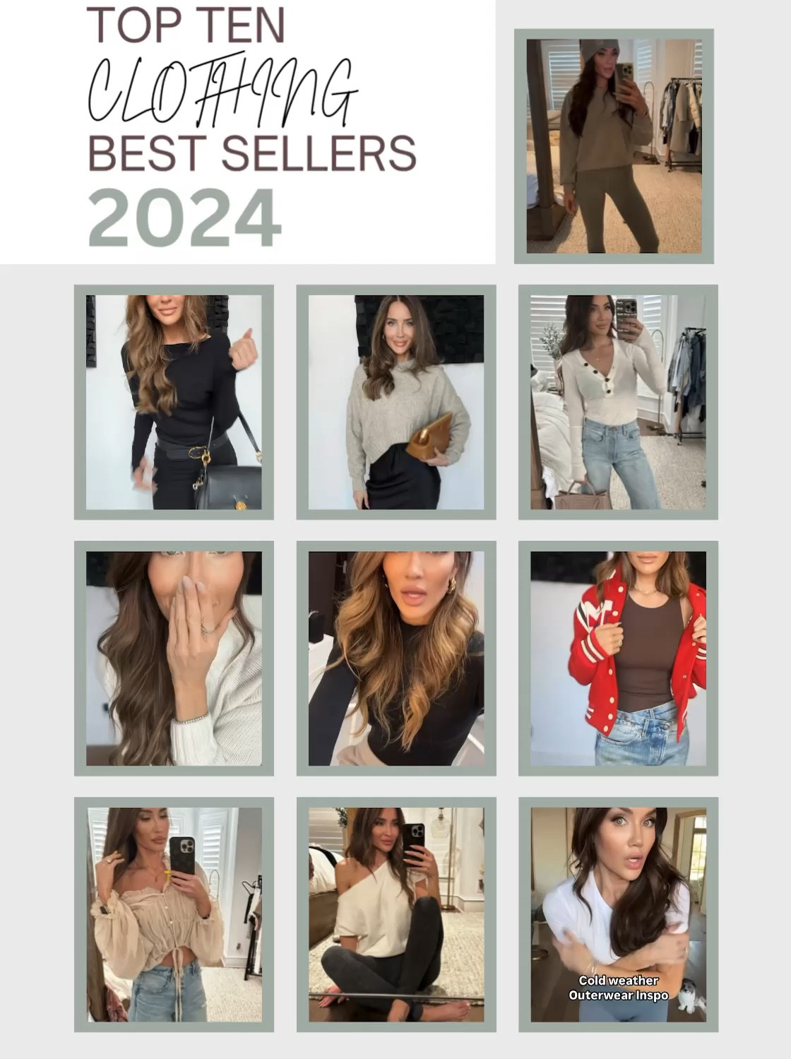 Fashion hack: Add these top 10 2024 best-sellers to your closet, and thank me later! 
Also, included some honorable mentions 😉

#LTKHoliday #LTKFindsUnder100 #LTKStyleTip