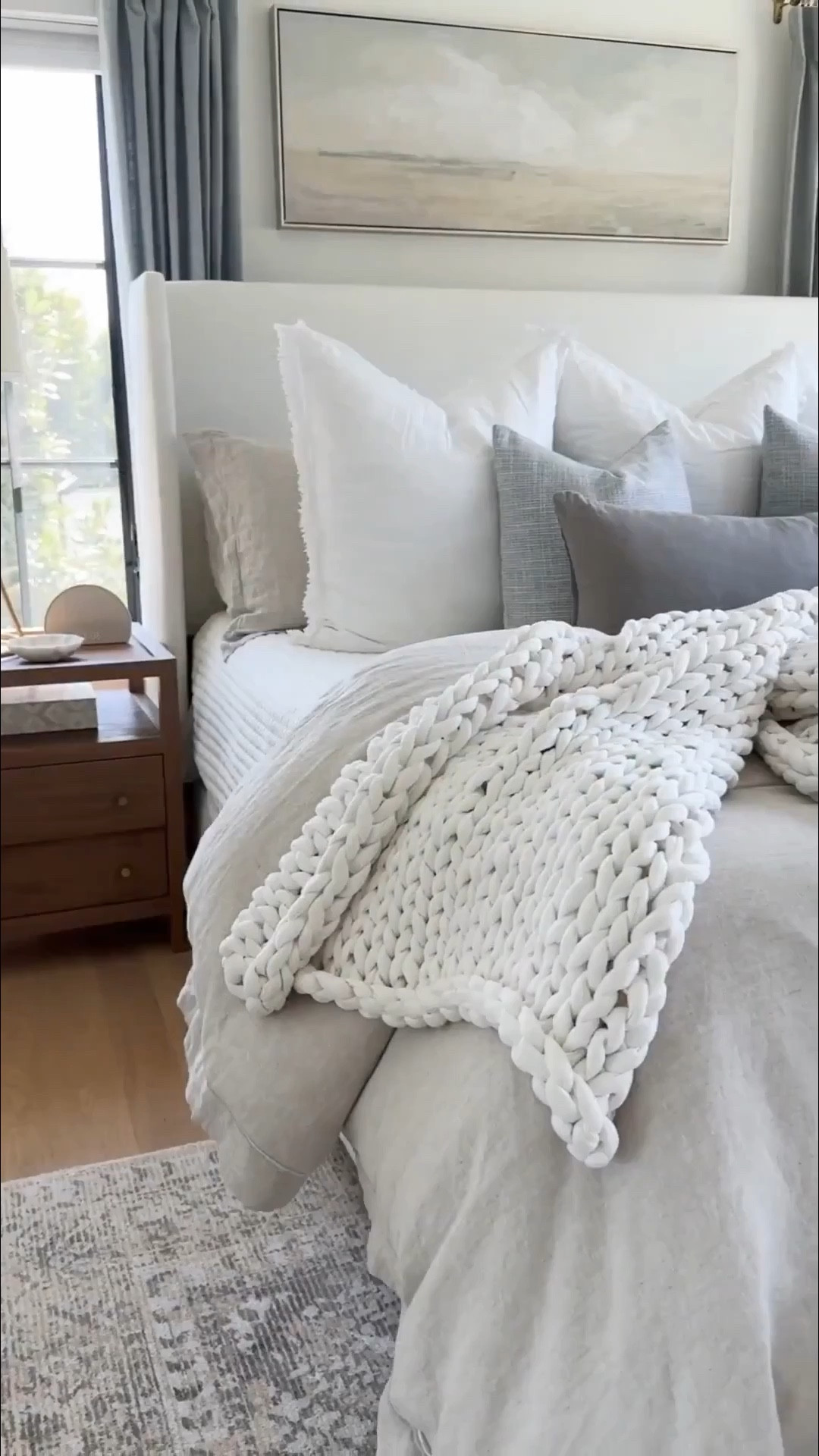 Making my bed with my favorites from Amazon! I often get asked about how I style my bed and what bedding I use. I’ve combined a mix of high-end and budget-friendly pieces to create a cozy, luxurious feel in our bedroom. Sharing all the details!

#LTKHome #LTKFindsUnder50 #LTKFindsUnder100