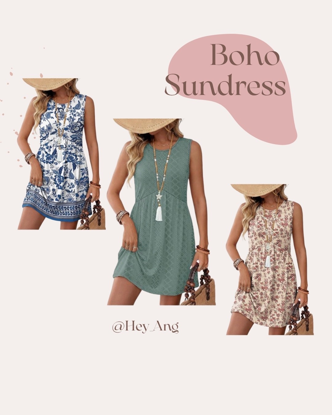 These sundresses are so cute!! I love high neck. I’d style with sneakers and a denim jacket for spring. You could also just wear sandals. Comes in a bunch of colors. 

#LTKootd