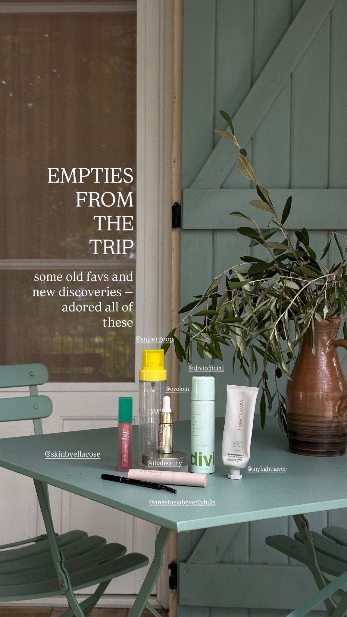 EMPTIES FROM THE TRIP — some old favs and new discoveries // adored all of these.

#LTKTravel #LTKBeauty