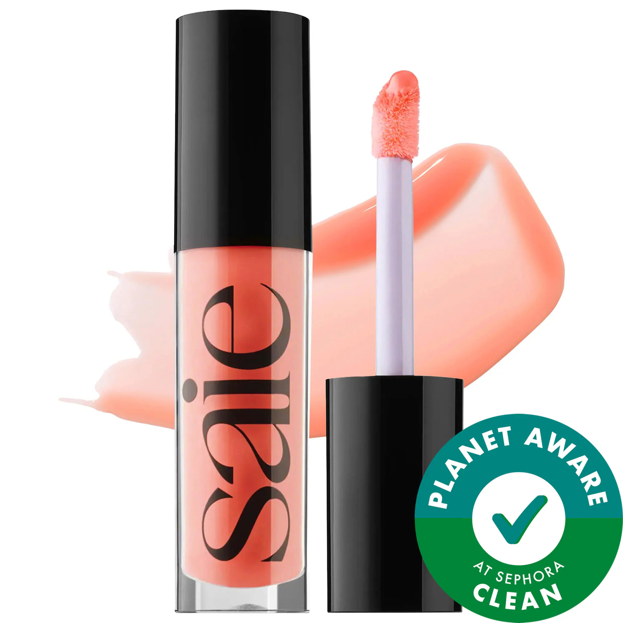 Saie Glossybounce High-Shine Hydrating Lip Gloss Oil Splash 0.17 oz/5 mL | Sephora (US)