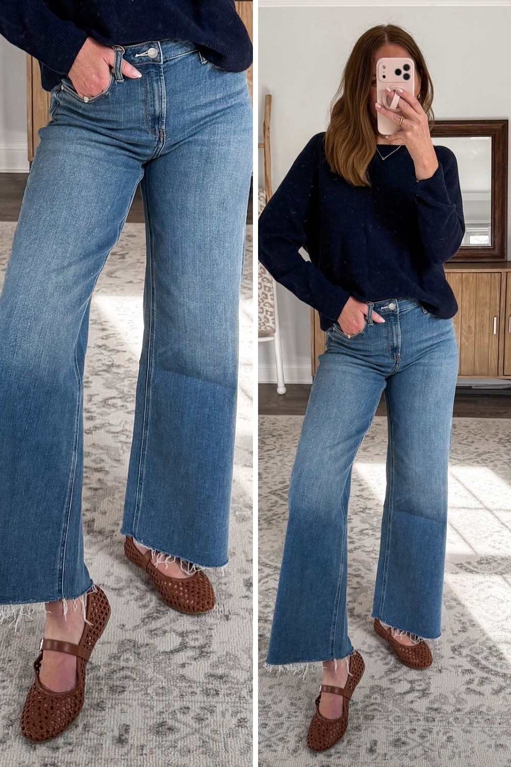 Maybe the best look for less ever! $50 vs $249🙌🏼 

At this point these are all I’m wearing👏🏼 A $50 nearly identical alternative to the #viral and very pricey jeans I’ve been seeing all over social. @onequince are the only jeans I’ve been buying lately. They’re so well made with 94% organic cotton, structured stretch and classic styles that flatter like none other. 

#everydaystyle #flatteringjeans #affordablefashion #over40fashion



#LTKOver40 #LTKTall #LTKootd