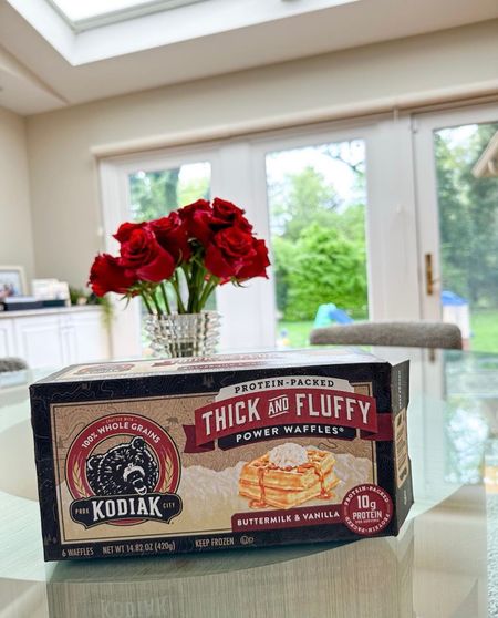 #Ad Waffles were never my thing… until now 🤩 By far the easiest most flavorful, protein packed waffles I’ve tasted @kodiakcakes has quickly become a breakfast staple in my house. Just pop em’ in the toaster oven for a few minutes. They’re by far the easiest breakfast for busy moms on the go. We love the thick and fluffy power waffles because they’re a thicker and fluffier version of the more traditional round waffles with 100% whole grain! Available at your local @target 🎯 
 #Targetpartner #Target #KodiakCakes #kodiakpartner #HealthyAlibi 

#LTKFind #LTKkids #LTKhome