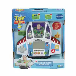 Buy VTech Toy Story 5 Buzz Lightyear Play and Go Game | Language development toys | Argos | argos.co.uk