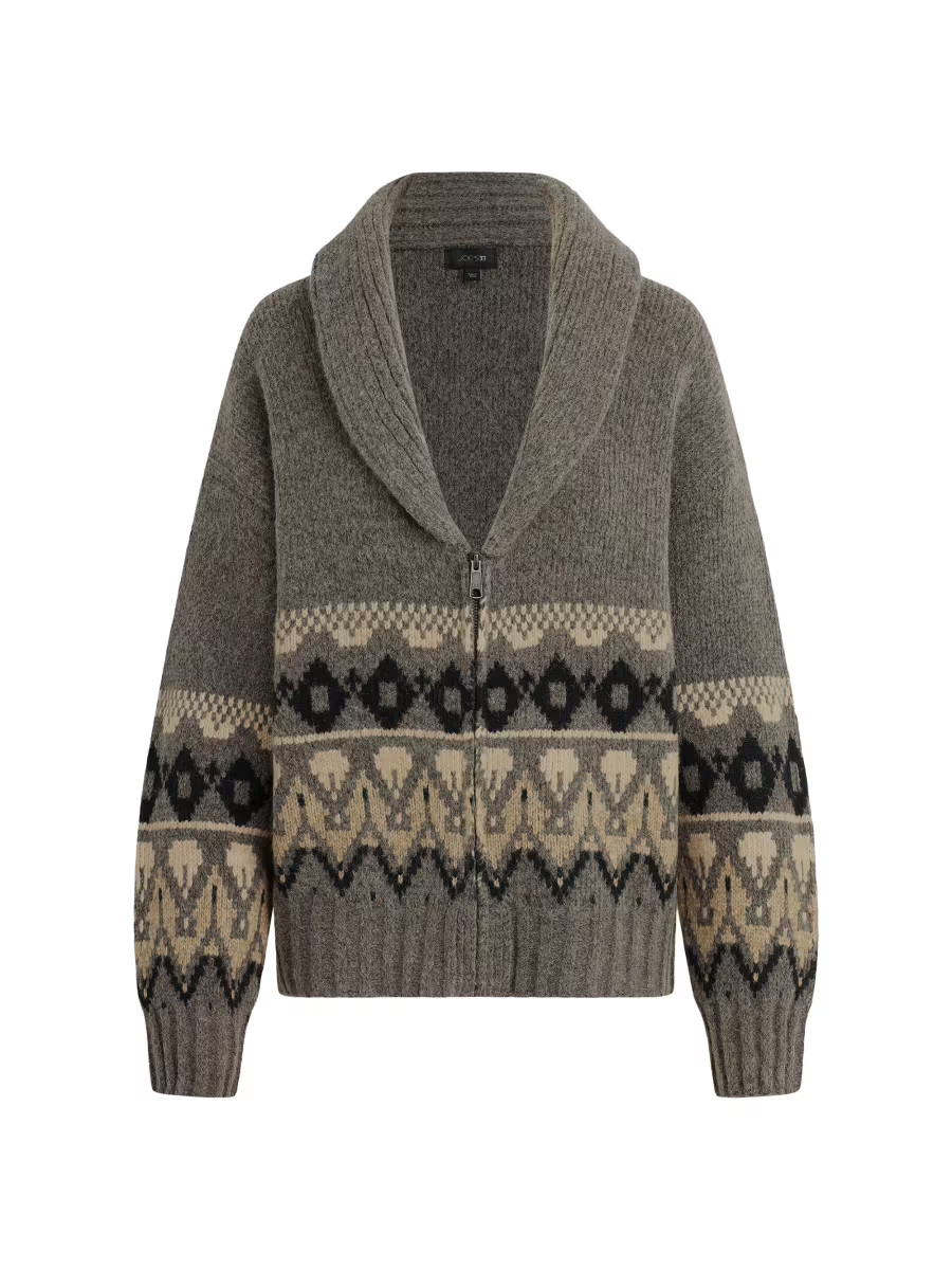 Joe's Jeans The Inga Fair Isle Cardigan | Saks Fifth Avenue | Saks Fifth Avenue