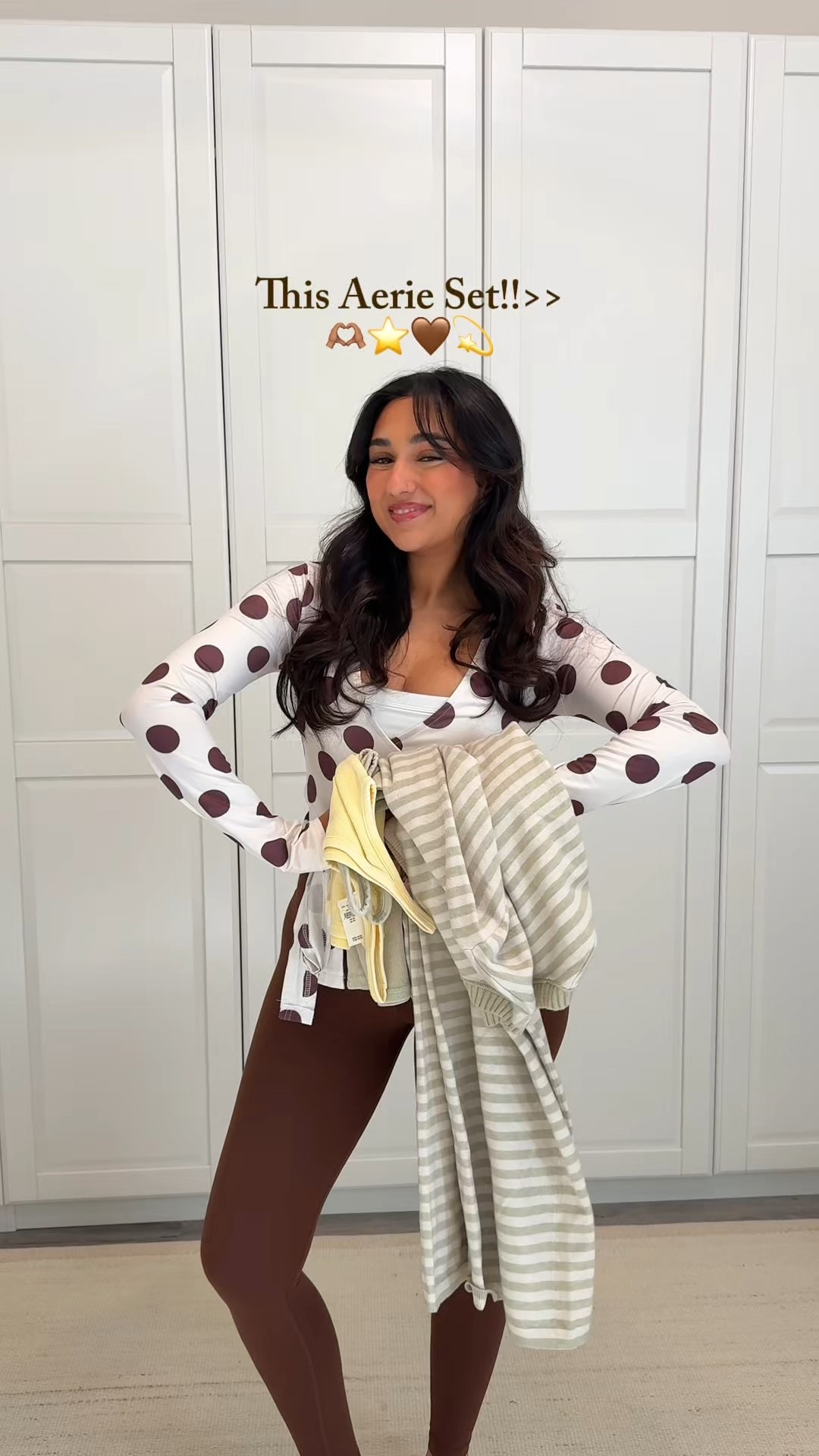 New aerie set im OBSESSED with!!💐✨