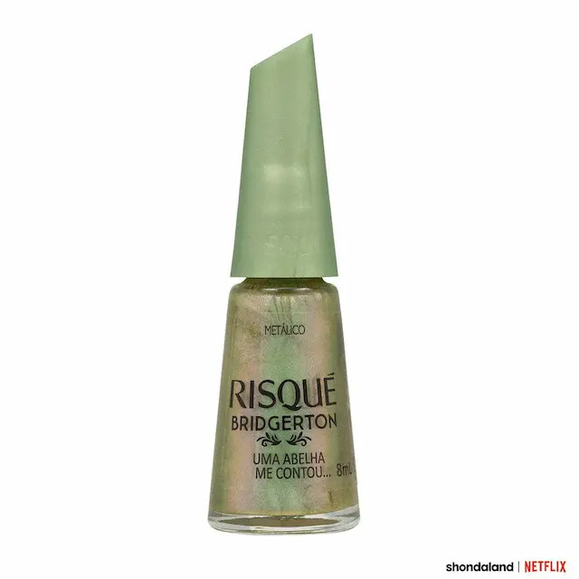 Esmalte Risqué Metálico Bridgerton Uma Abelha Me Contou 8ml | DrogaRaia (BR)
