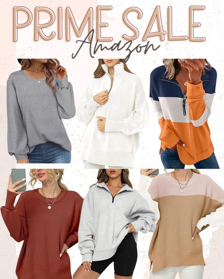 Amazon Prime sale, fall fashion, sweater, long sleeve, sweatshirt, shacket, deals 

#LTKSeasonal #LTKstyletip #LTKsalealert