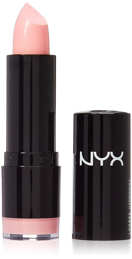 NYX PROFESSIONAL MAKEUP Extra Creamy Round Lipstick - Harmonica (Baby Pink) | Amazon (US)