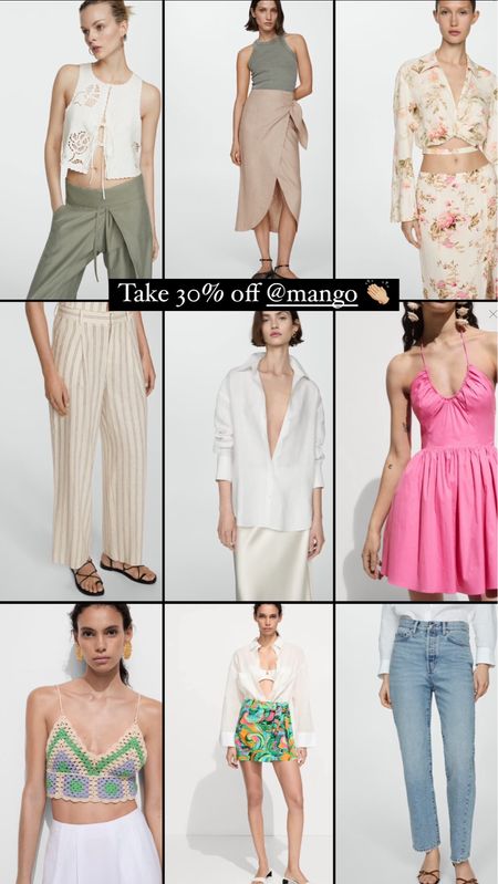 Take 30% off via Mango!!
Summer style, summer outfits, summer dresses

#LTKFindsUnder100 #LTKSaleAlert #LTKFindsUnder50