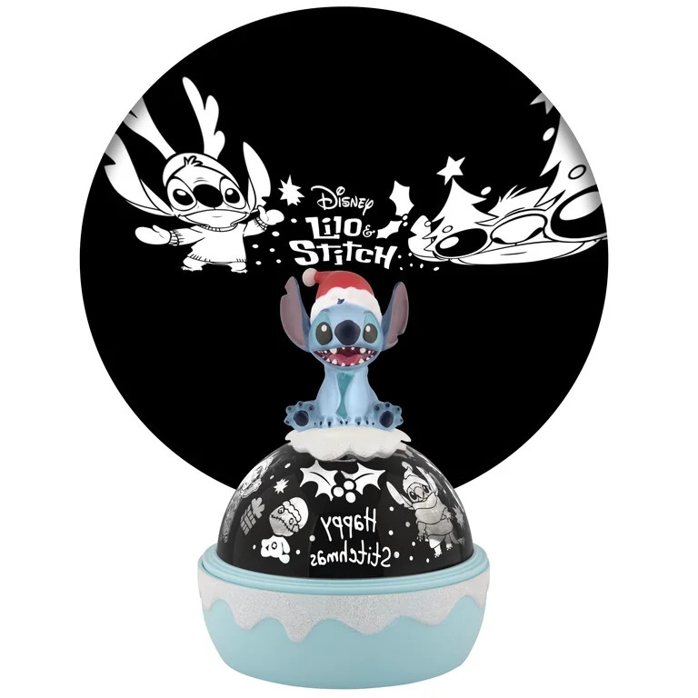 Christmas White Projector Light Tabletop Shadow Lights Stitch Disney 6.574 in x 6.57 in x 8.85 in... | Walmart (US)
