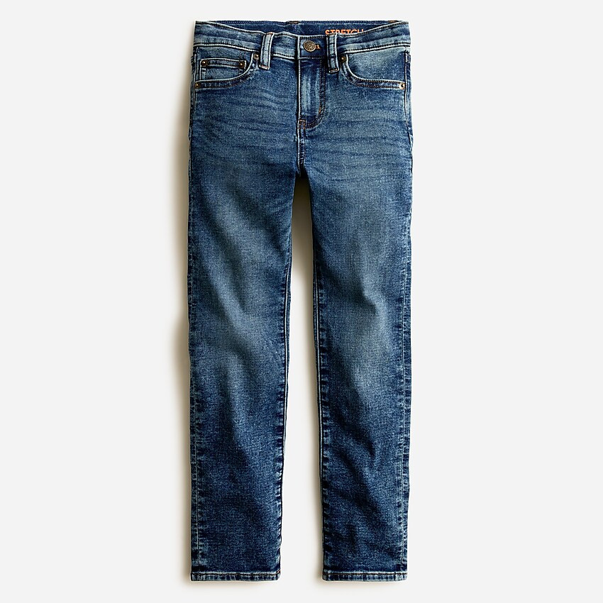 Boys' stretch jean in medium wash | J. Crew US