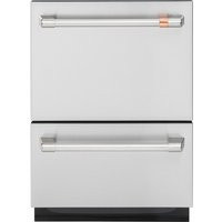 Cafe CAFÉ™ Dishwasher Double Drawer in Stainless Steel size 34 H x 23.5625 W x 22.562 D | CDD420P2TS1 | Cafe Appliances (US)