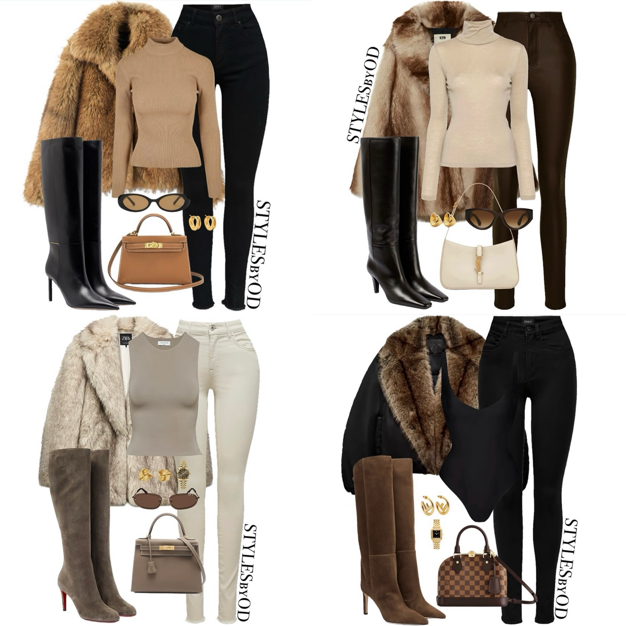 Rich-girl winter style: faux fur, skinny jeans, knee-high boots, and all things polished + timeless. Old money, quiet luxury, sophisticated & chic✨👜👢

#winterfashion #fauxfur #kneehighboots #styleinspo


#LTKSeasonal #LTKFindsUnder100 #LTKHoliday