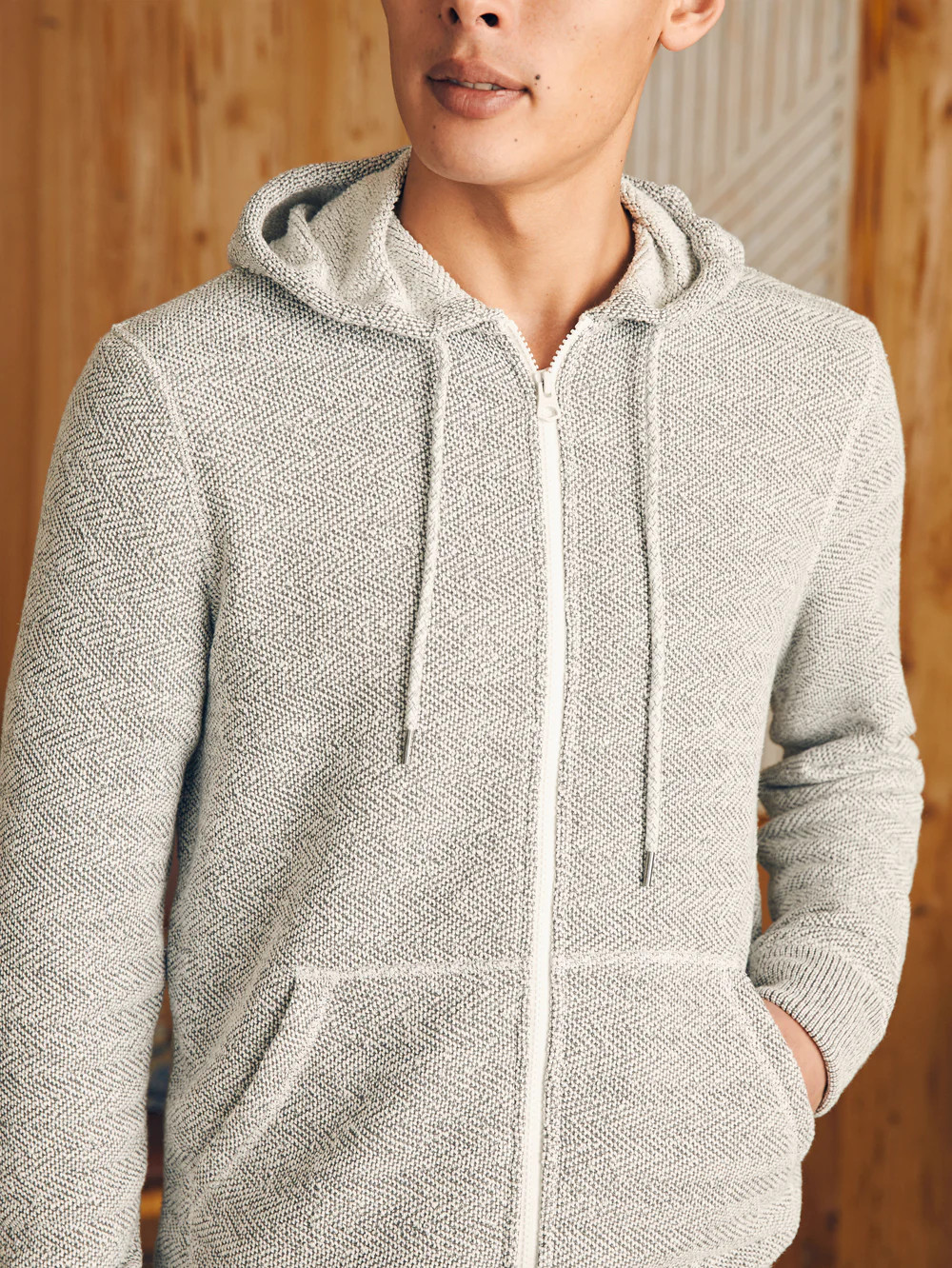 Whitewater Full Zip Hoodie (Tall) | Faherty
