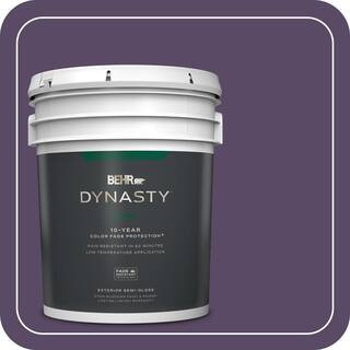 5 gal. #M570-7 Paparazzi Semi-Gloss Exterior Stain-Blocking Paint & Primer | The Home Depot