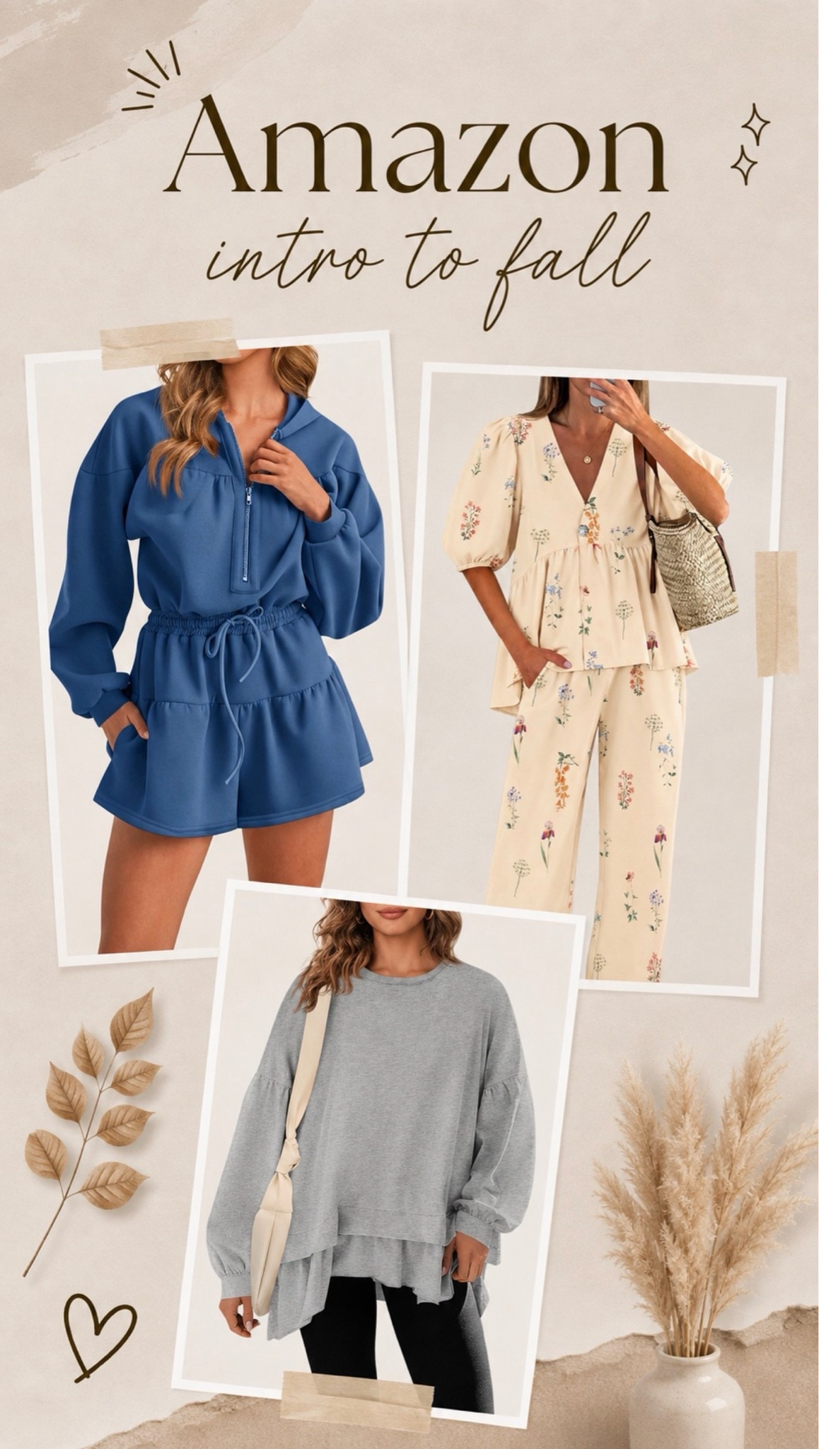 Amazon Intro to Fall Looks 🍂

#LTKootd #LTKgrwm #LTKSeasonal