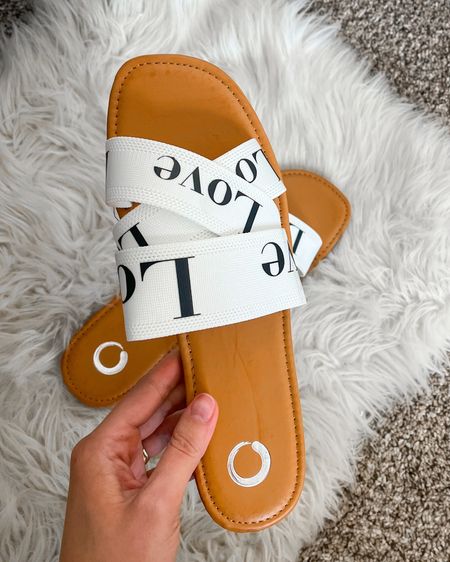 Chloe lookalike slide sandals 

#LTKunder50 #LTKstyletip #LTKshoecrush