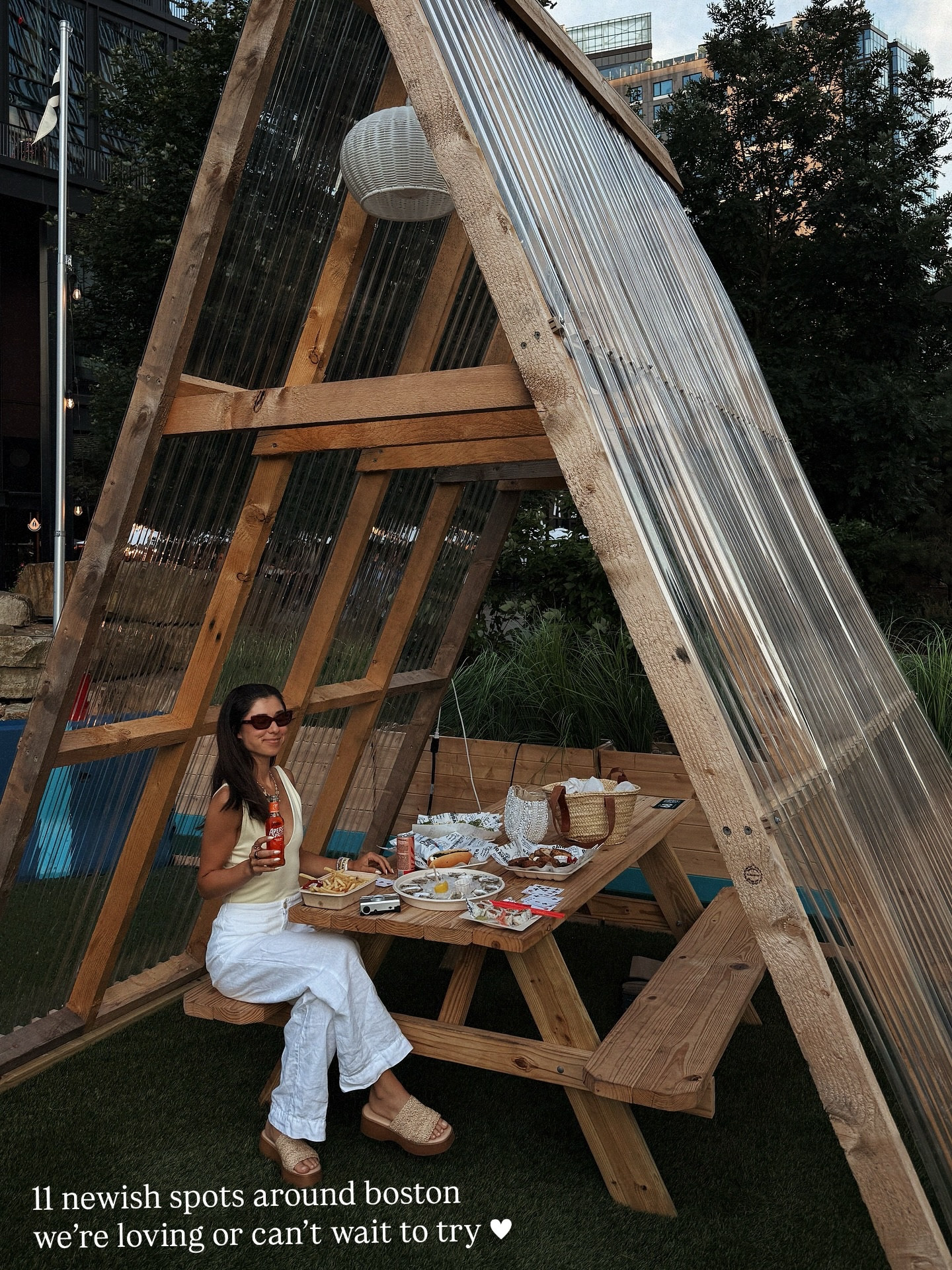 #2400 swipe for the 11 newish spots to sip & eat around the city that we’re loving or excited to try! #bucketlistboston