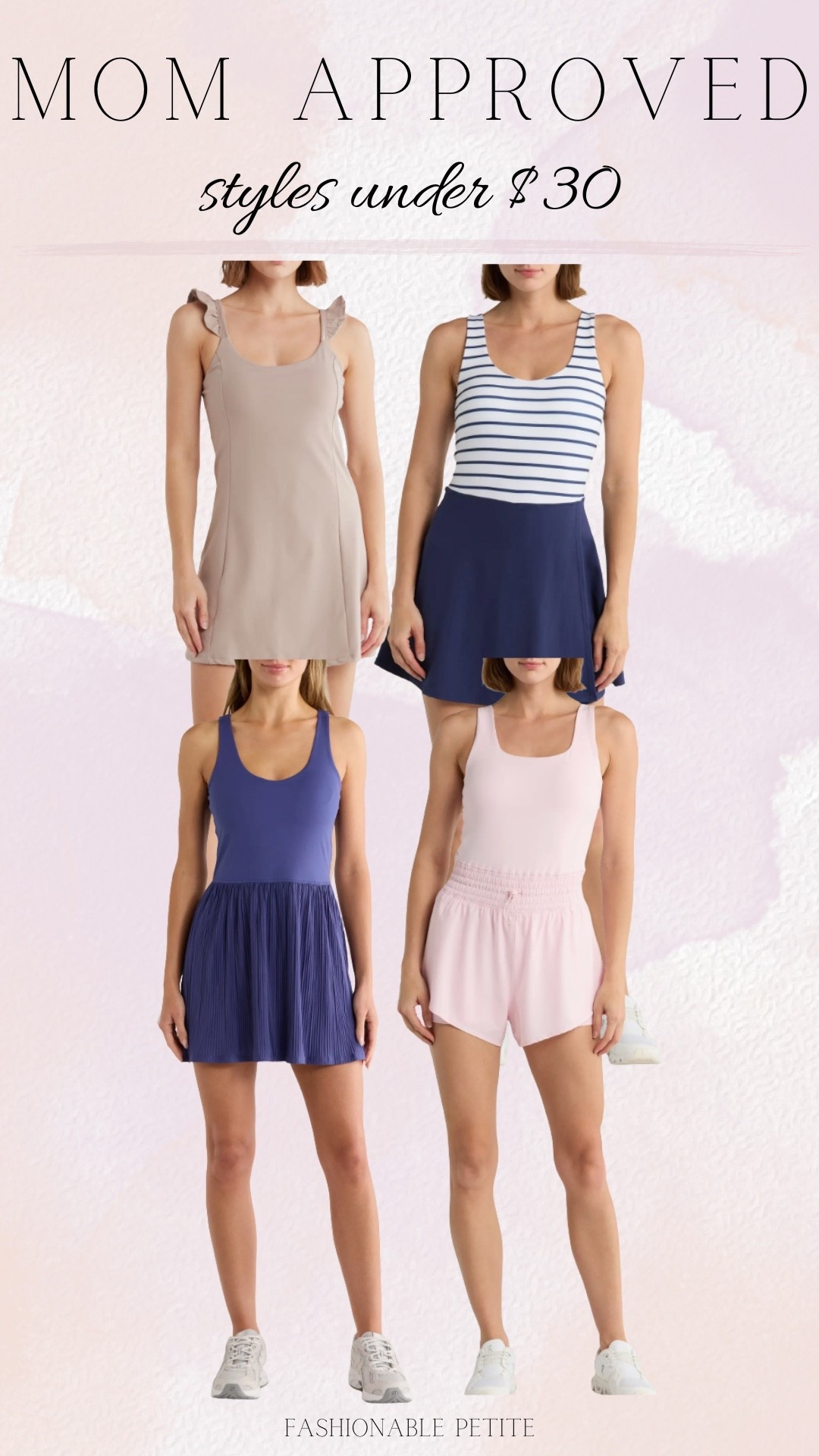 Mom approved activewear under $30!

Tennis dress, sports dress, sports dress, romper, mom outfit 

#LTKSaleAlert #LTKFindsUnder50 #LTKActive