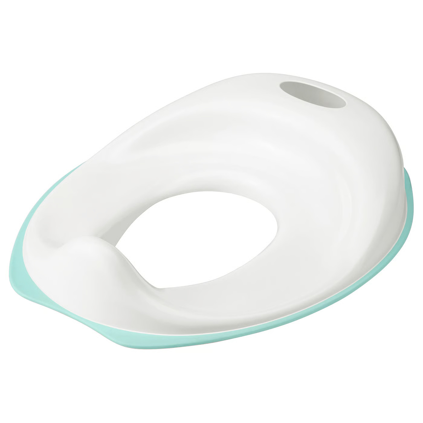 IKEA TOSSIG toilet seat, white/turquoise, Width: 11 ¾ | IKEA US